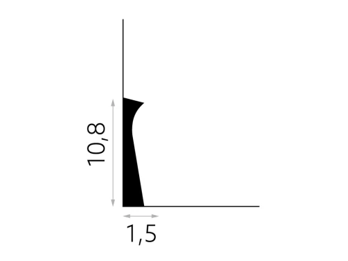 Listwa podłogowa Mardom Decor Premium QS004P