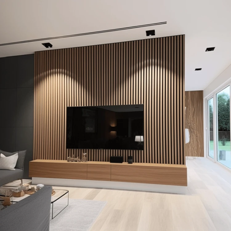 Lamela ścienna Mardom Decor Medio Dąb Szary L0203