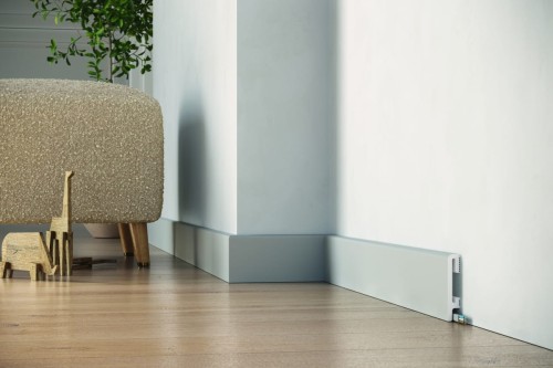 Listwa przypodłogowa Durofit szara PF080G