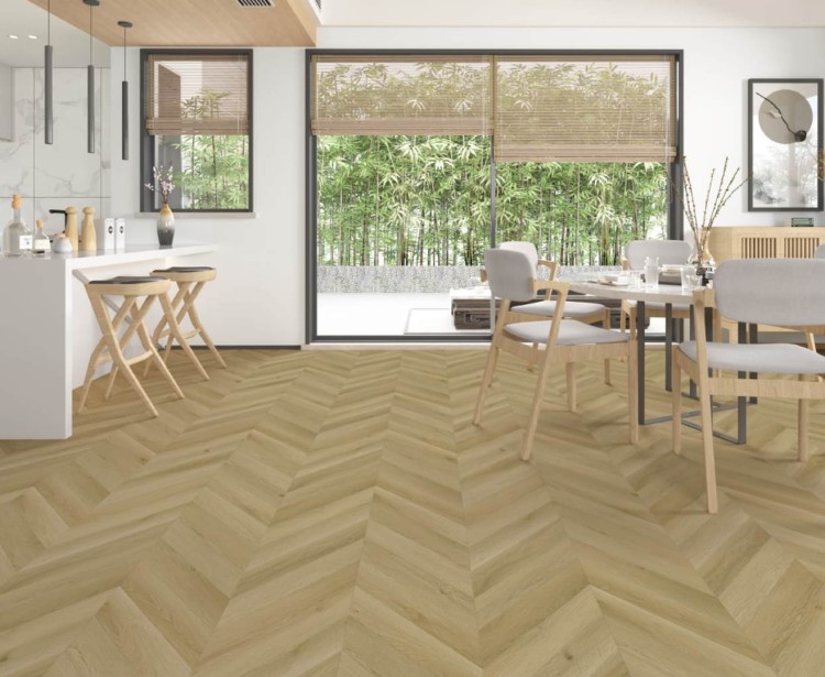 Premium Floor Chevron Dąb Starlight 99100